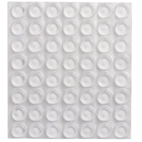 Bumpon™ Protective Bumpers, Size, 0.50" X 0.14", Colour, Clear, Material, Polyurethane, Case Quantity, 3000