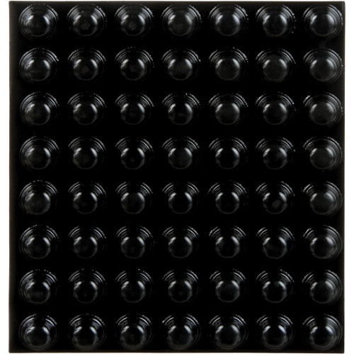 3M™ Bumpon™ Rubber Bumper, Size, 0.20" x 0.44", Colour, Black, Material, Rubber, Case Quantity, 3000
