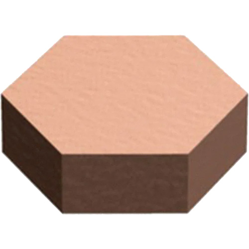 Bumpon™ Protective Bumpers, Size, 0.63" x0.433", Colour, Brown, Material, Urethane, Case Quantity, 3000