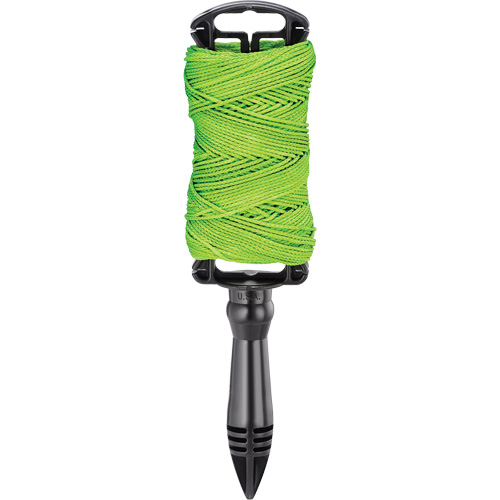Replacement Braided Line with Reel, Fibre Material, Nylon, Length, 250', Thickness, #18, Colour, Green