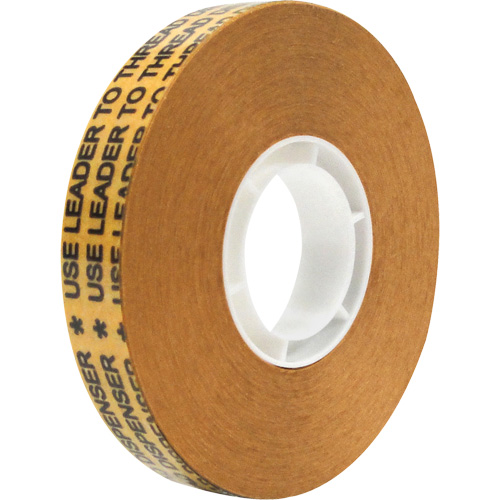 Reverse Wound Acrylic Transfer Tape, Width, 24 mm (1/2"), Length, 33 m (108'), Thickness, 2 mils