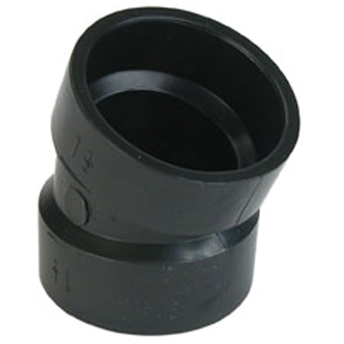 Elbow Fitting, Connection Type, Hub x Hub, Material, Plastic, Diameter, 2"