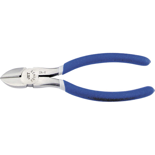 Diagonal Cutting Pliers, Overall Length, 6-1/2"