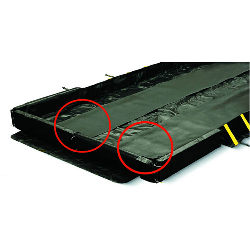 TracMat™ Hose Bridge & Berm Protector, Weight, 144 lbs.