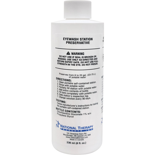Water Preservative, Size, 8 oz.