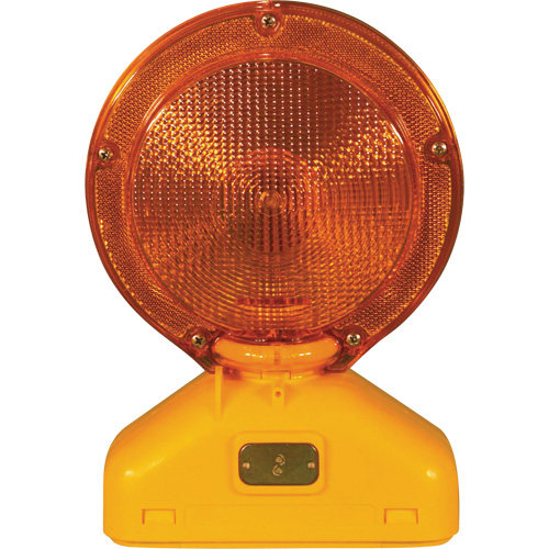 LED Sundowner Barricade Light, Lens Colour, Amber, Case Colour, Yellow