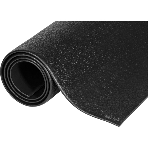 Comfort-King™ Mats, Width, 3', Length, 4', Thickness, 3/8", Colour, Black