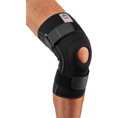 ProFlex® 620 Knee Sleeve with Open Patella & Spiral Stays, Type, Sleeve, Size, Small, Material, Neoprene, Colour, Black