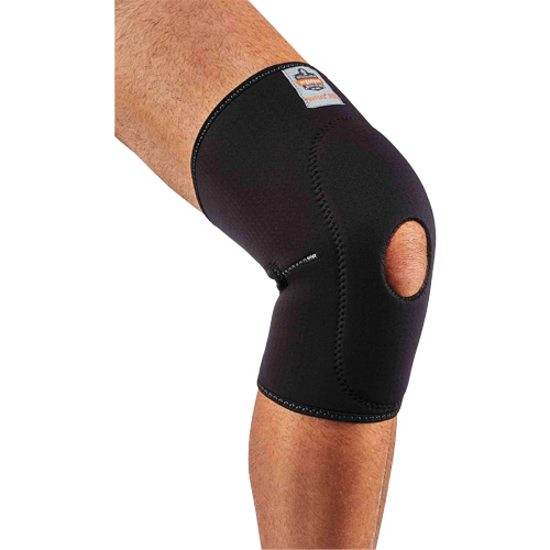 ProFlex? 615 Knee Sleeve with Open Patella & Anterior Pad, Type, Sleeve, Size, Medium, Material, Neoprene, Colour, Black
