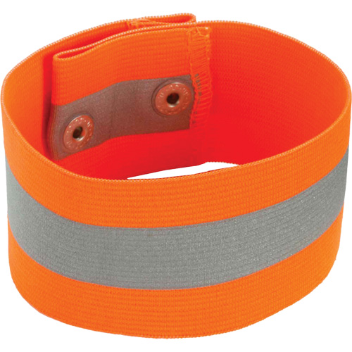 GloWear 8001 High-Visibility Arm & Leg Band, Size, Small/Medium, Colour, Orange