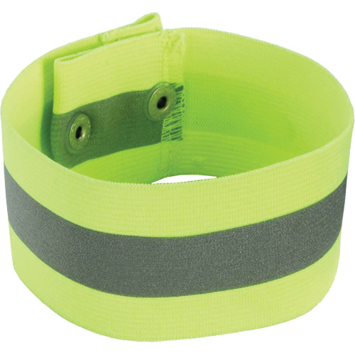 GloWear 8001 High-Visibility Arm & Leg Band, Size, Small/Medium, Colour, Lime