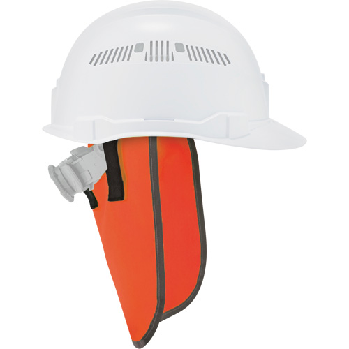 GloWear 8006 Hardhat Neck Shade, Colour, Hi-Vis Orange, Length, 10.5", Width, 12.25"