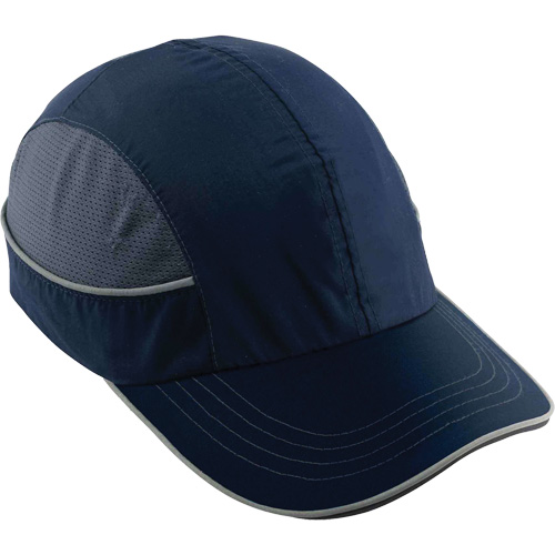 Skullerz? 8950 Long Brim Bump Cap, Suspension Type, None, Colour, Navy Blue