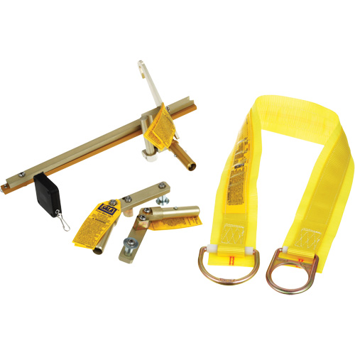 First-Man-Up? Remote Anchoring System, Length, 16', Harness Connection, Hook, Anchorage Connection Type, Snap Hook, Weight, 8.6 lbs., Weight Capacity, 310 lbs. (141 kg) ANSI / 420 lbs. (190 kg) OSHA