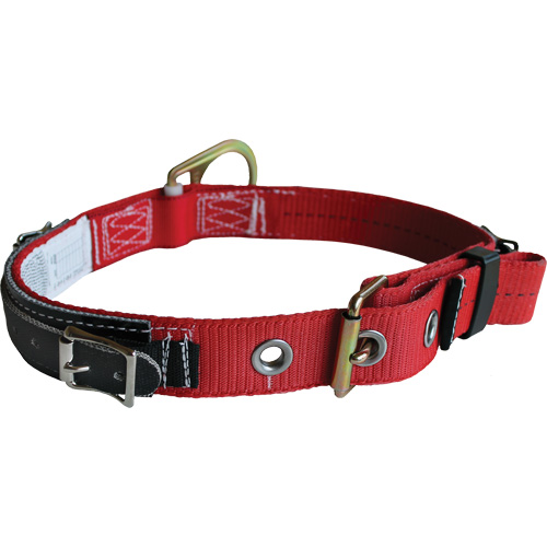 Tongue Buckle Belt, Standards, Capital Safety Gen. Mfg. Req., CSA Z259.1, OSHA 1910.66, OSHA 1926.502, Colour, Yellow