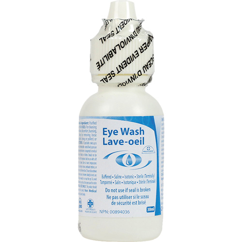 Eyewash Solution, Bottle Capacity, 30 ml, Contents, Full