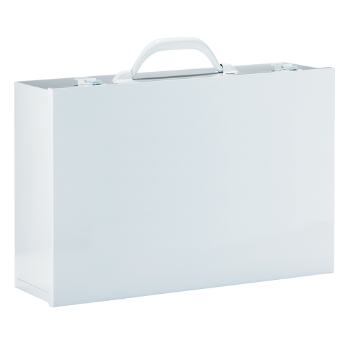 Dynamic? First Aid Kit Box, Type, Metal Box, Width, 15", Height, 10-1/2", Depth, 5"