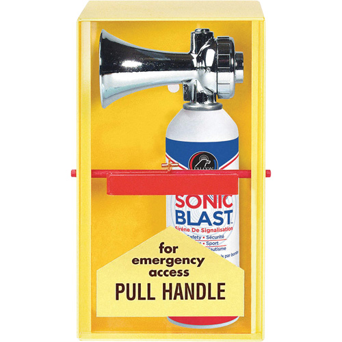 Signal Horn Emergency Alarm Station, Decibels, 120 dB, Size, 5 oz.