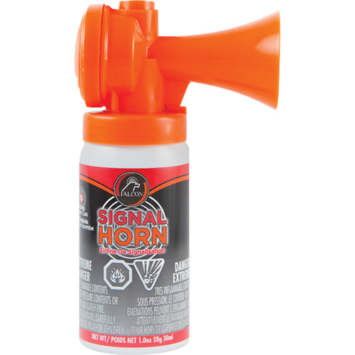 Signal Horn, Decibels, 112 dB, Size, 1 oz.