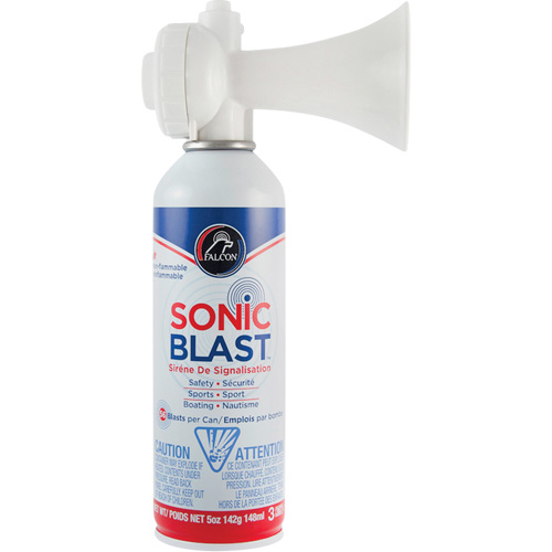 Signal Horn, Decibels, 120 dB, Size, 5 oz.
