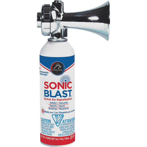 Signal Horn, Decibels, 120 dB, Size, 5 oz.