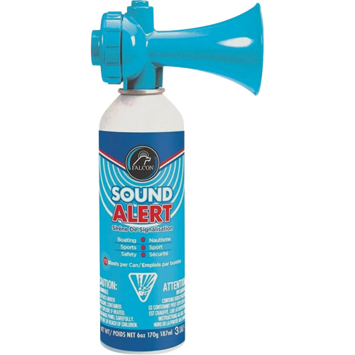Signal Horn, Decibels, 120 dB, Size, 6 oz.