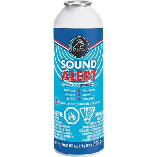 Signal Horn Refill, Decibels, 120 dB, Size, 6 oz.