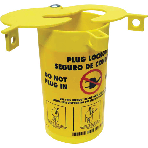 3-In-1 Lockout, Type of Electrical Device, Plug, Lockout Colour, Yellow, Maximum No. of Padlocks, 1