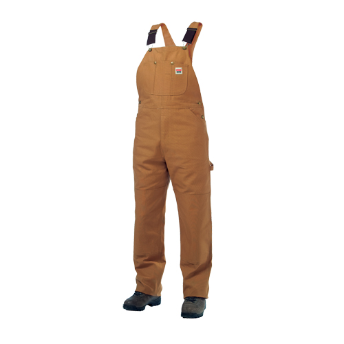 Unlined Duck Overalls, Material, Cotton, Size, 3X-Large, Colour, Brown, Men's/Women's, Men's