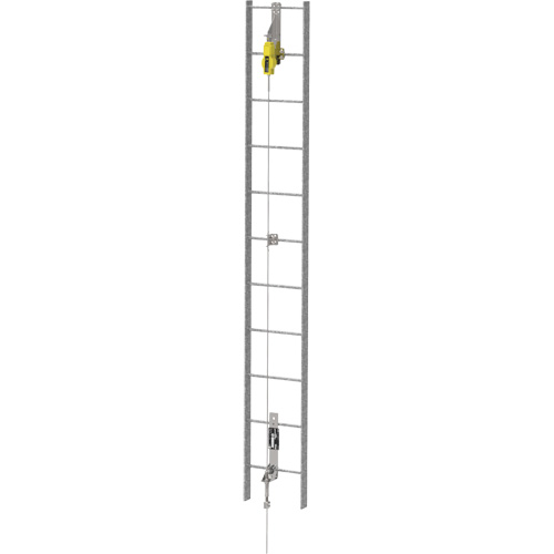 Latchways? 55' Vertical Ladder Lifeline Kit, Length, 55', Material, Stainless Steel