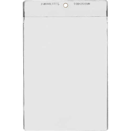 Vinyl Tag Protectors, Format, Package, Width, 6", Length, 9"