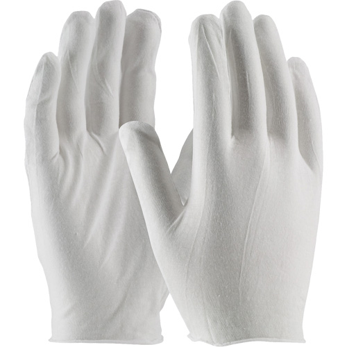 Inspection Gloves, Size, One Size, Material, Cotton, Cuff Style, Unhemmed
