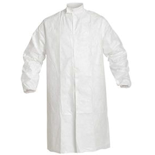 Lab Coat, Material, Tyvek? IsoClean?, Size, X-Large, Colour, White, Qty/Case, 30