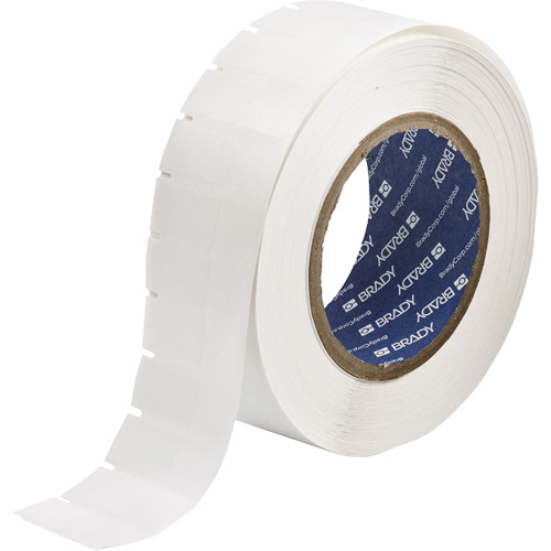 B-461 Thermal Transfer labels, Material, Polyester, Colour, White, Label Height, 1.625", Label Width, 0.6", Core, 3"