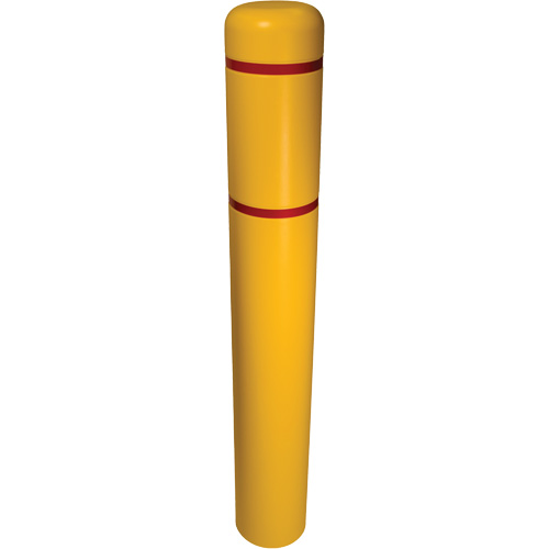 Bollard Cover, Fits Bollard Length, 54", Fits Bollard Diameter, 4", Colour, Yellow, Inside Diameter, 4.7", Outside Diameter, 4.95"