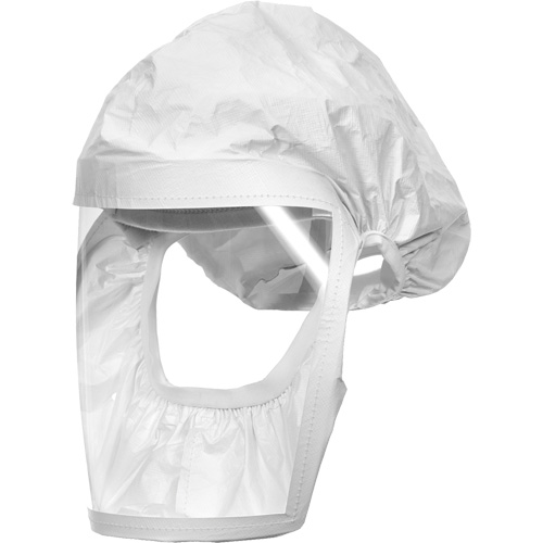 OptimAir? TL Low Profile PAPR Hoods, Size, Universal, Type, Soft Top, Shroud, Single, Hood Colour, White