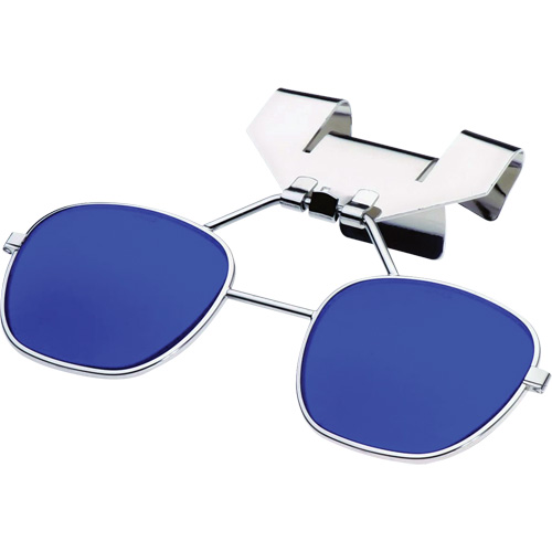 Uvex? 880 Series Full Front Klip Lifts for Hard Hats, Colour, Blue, Shade, 8