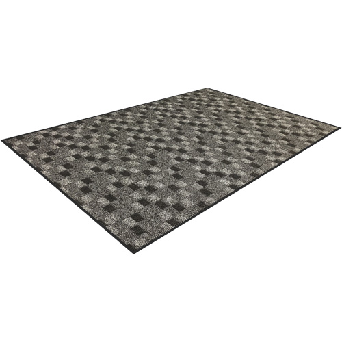 Terra Nova Classic Entrance Mat, Width, 3', Length, 4', Type, Wiper, Thickness, 5/16", Backing, ThermoFlex? Vinyl, Surface Weight, 18 oz. Per Square Yard
