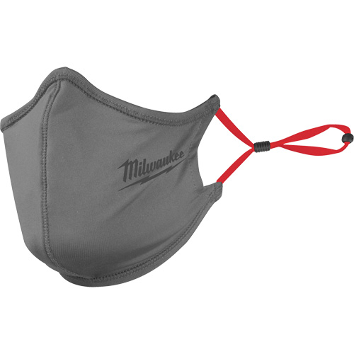 2-Layer Face Masks, Material, Polyester/Spandex/Nylon, Colour, Grey, Outer Layer, 86% Polyester, 14% Spandex, Inner Layer, 71% Nylon, 29% Spandex