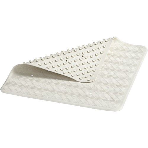 Safti Grip? Bath Mat, Length, 28", Width, 16", Colour Family, White