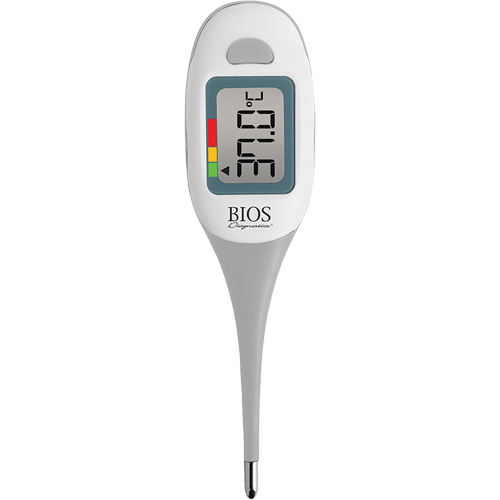 Jumbo Thermometer with Fever Glow, Type, Digital, Medical Device Class, Class 2, Manufacturer's Warranty, Limited Lifetime