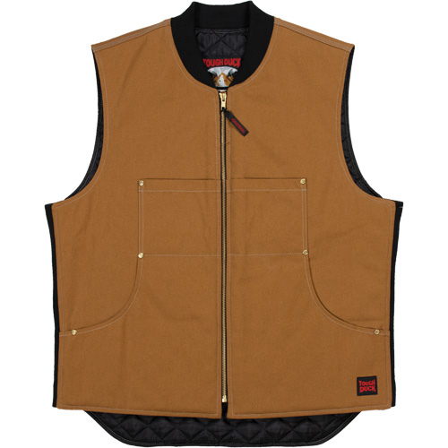 WV04 Moto Vest, Material, Cotton, Size, 3X-Large, Colour, Brown, Men's/Women's, Men's, Lining Material, Polyester