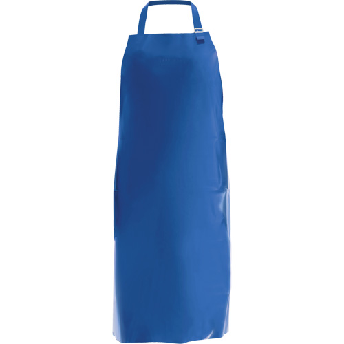 Endurosaf? Bib Apron, Material, Polyurethane, Length, 50", Width, 34", Colour, Blue