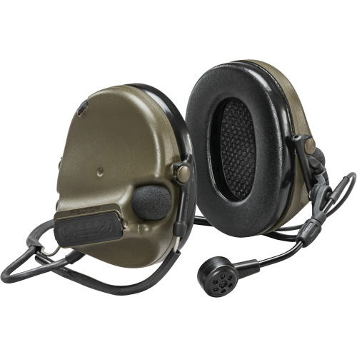 Peltor? ComTac? VI NIB Headset, Style, Neckband, Meets/Exceeds CSA Class, None, NRR dB, 22, Colour, Green