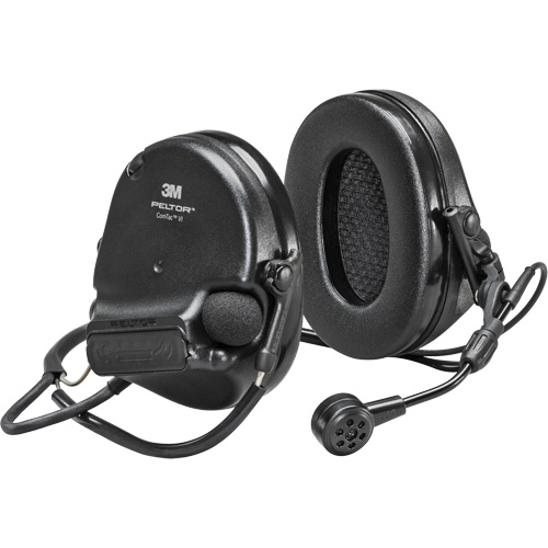 Peltor? ComTac? VI NIB Headset, Style, Neckband, Meets/Exceeds CSA Class, None, NRR dB, 22, Colour, Black