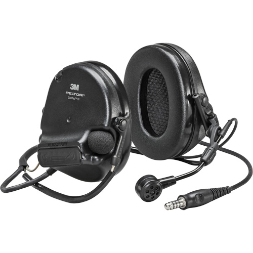 Peltor? ComTac? VI NIB Single Lead Headset, Style, Neckband, Meets/Exceeds CSA Class, None, NRR dB, 22, Colour, Black