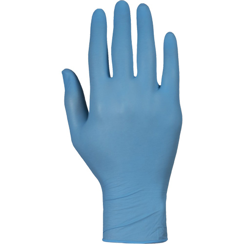 KeepKleen? Disposable Glove, Size, X-Small, Material, Nitrile, Finish, Untextured, Colour, Blue