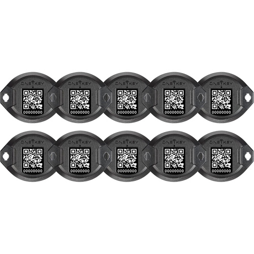 One-Key? Bluetooth Tracking Tags, Length, 1-7/8", Width, 1-1/2", Depth, 1/2", Weight, 0.05 lbs.