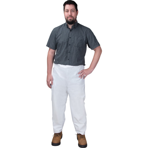 Disposable Pants, Material, Microporous, Size, Medium, Colour, White, Manufacturer's Warranty, 1 Year Limited