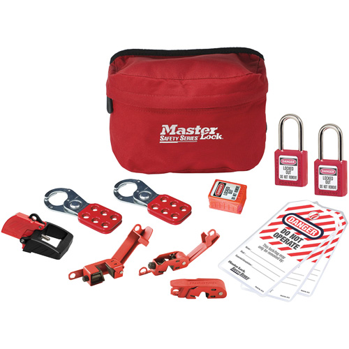 Standard Lockout Kit with Zenex? Thermoplastic Locks, No. of Components Included, 13, Type of Kit, Electrical, Usage Rating, Severe Use, Lock Body Width, 1-1/2"